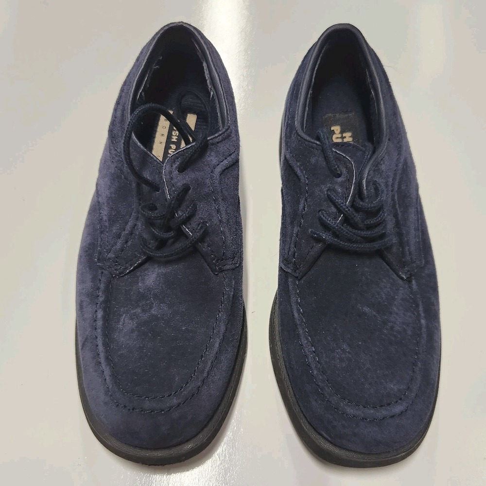 Hush Puppies Blue String Shoes Kids Size 11M Causal School Church Wedding